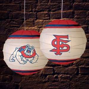  Memory COL FRS 262 18 Inch Rice Paper Lamp Fresno State 