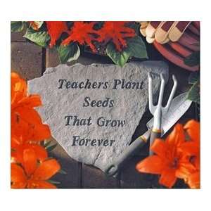  Teachers Plant Seeds Teacher Gift Stone Patio, Lawn 
