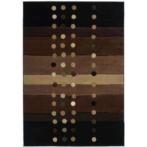  Cascades Chocola Rug From the Contours Collection (22 X 31 