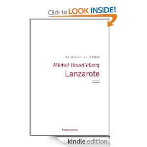 Lanzarote (French Edition) Michel Houellebecq  Kindle 