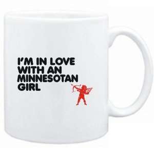 Mug White  I AM IN LOVE WITH A Minnesotan GIRL  Usa States