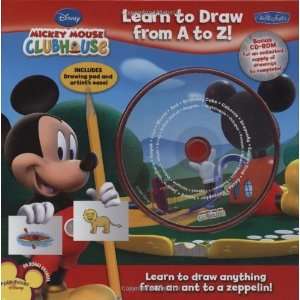 Mickey Mouse Clubhouse Learn to Draw from A to Z Learn to draw 