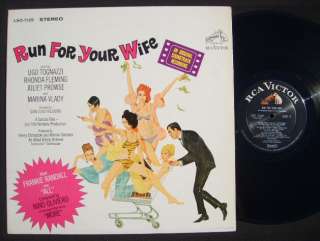 RUN FOR YOUR WIFE Nino Oliviero 1965 RCA STEREO NM bb  