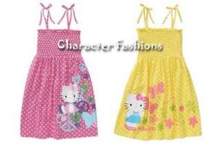 HELLO KITTY SUN DRESS Size 4 5 6 6X 7 8 10 12 14 16 Outfit Shirt Skirt 
