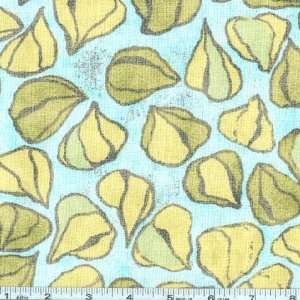   Lantern Bloom Pods Citron Fabric By The Yard Arts, Crafts & Sewing
