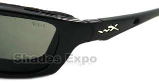 NEW WILEY X SUNGLASSES WX 857 BLACK BRICK AUTH  