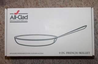 All Clad Stainless 9 French Skillet #5109 New in Box  