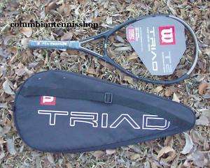 New Wilson Triad T2 Tennis 117 T 2 racquet grip 4 1/4 (2) unstrung 