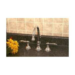   Inch Widespread Gooseneck Faucet with Pop Up