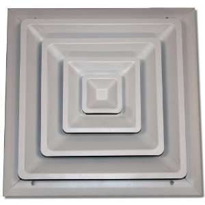  Speedi Grille SG 1010 FCR 10 Inch by 10 Inch White Ceiling 