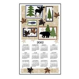  Northern Exposure 2012 Bear & Moose Calendar Towel