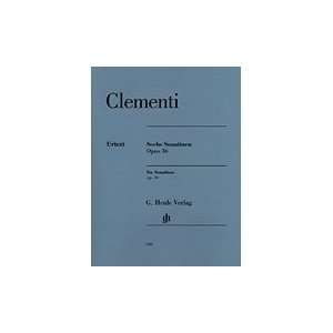  Clementi  6 Sonatinsa   Op. 36   Piano Musical 