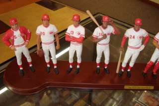 1975 Cincinnati Reds Danbury Mint Big Red Machine Team Figurine  