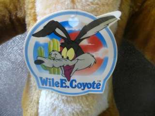   SPECIAL EFFECTS LOONEY TUNES *WILE E COYOTE* 32 NWT POSEABLE PLUSH