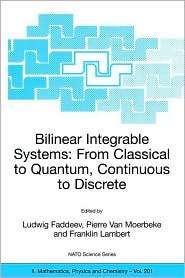 Bilinear Integrable Systems, (1402035012), Ludwig Faddeev, Textbooks 