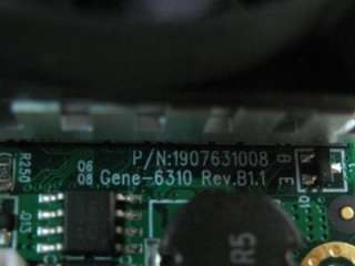 GENE 6310 REV.B1.1 1907631008 VIA C3 LowPower Processor motherboard 