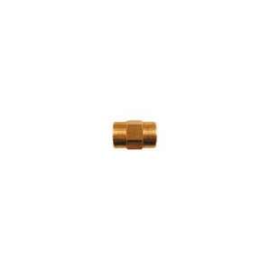   A954DDPB 1/4Inch FPT Hex Coupling Brass Pipe Fitting