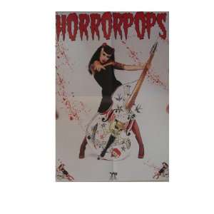   The Horrorpops Poster Upright Bass Punk Horror Pops 
