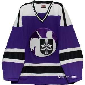  Vintage WHA Cleveland Crusaders Away Jersey (Purple 