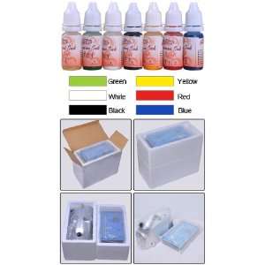 Dual Action Airbrush Air Compressor Paint Ink Kit Hobby Tattoo Cake 