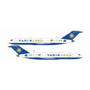    Jet X Varig Log B727 200 PP VQV Model Airplane 