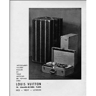   of Advert for Louis Vuitton luggage, 1935, Paris from Mary Evans