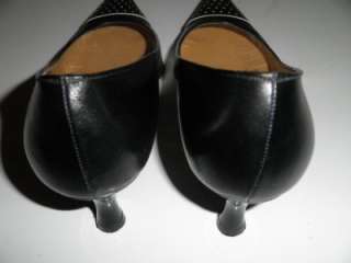 ST.JOHN Black Classic Heels Pumps Size 6B  