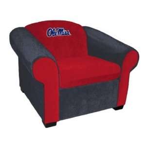 Mississippi Ole Miss Rebels Microsuede Club Chair Sports 