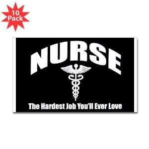   ) (10 Pack) Nurse The Hardest Job Youll Ever Love 