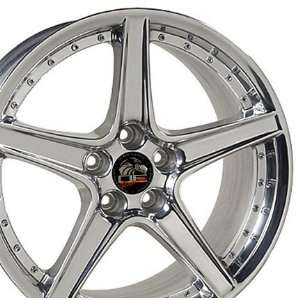  Saleen Style Wheel Fits Mustang (R)   Polished18x9 