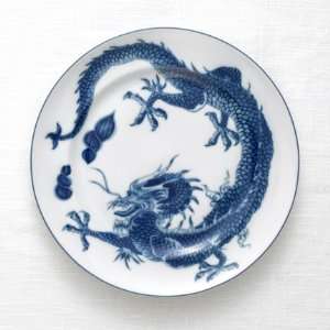    Mottahedeh Blue Dragon Dessert Plate (Dragon)