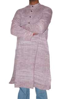 Wholesale lot of 20 Mens Fabric Hand Woven Gandhi Khadi Mens Long 