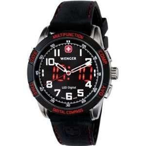 Wenger Swiss Watches 70430 Nomad Led Compass Mens Watch  