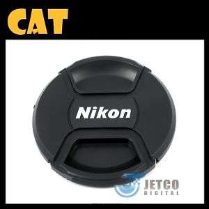 NEW 72mm Front Lens Cap Snap on Cover for Nikon Camera  