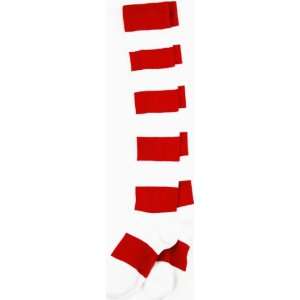 Lets Party By Elope Wheres Waldo   Wenda Socks Adult / Red   Size One 