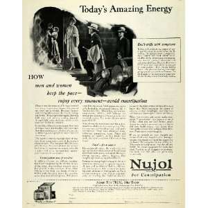  1926 Ad Constipation Nujol Medicine Indigestion Health 
