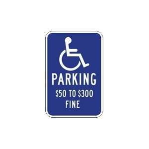  Missouri State Handicap Parking Sign   12x18