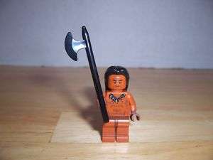 LEGO   Indiana Jones UGHA WARRIOR w/ Hair (#7627)  