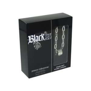 Black XS by Paco Rabanne for Men   2 Pc Gift Set 1.7oz EDT Spray 