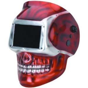  Red Skull Auto Darkening Lens Solar Welding Helmet