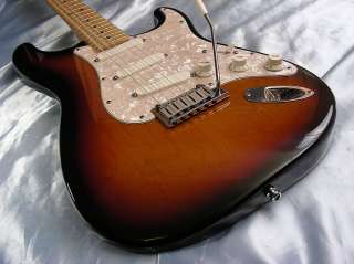 1989 Fender American Stratocaster Plus Lace Sensors USA Strat Sunburst 