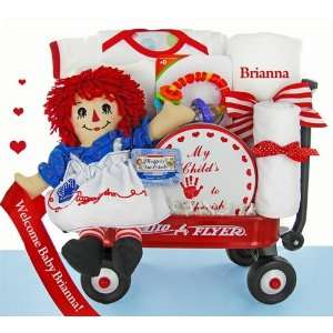  Personalized Raggedy Ann Baby Welcome Wagon Baby