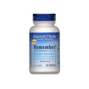  Enzymatic Therapy Remember, 60 caps (Pack of 2) Health 