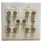 1or 5.2 Premium Home Theater Wall Plate   White Ivory items in CAK 