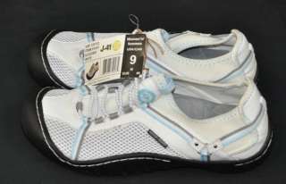Jeep J 41 Sporting Trail Shoes Slip On Water White Blue Size 8  