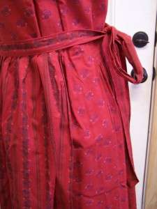 ALPHORN DRINDL DRESS, SHIRT & APRON VINTAGE SET SZ 42 OCTOBERFEST 