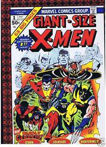 Giant Size X Men # 1, 6 Figure Collector Box Set 1998  