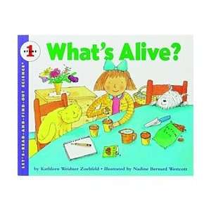 Book, Whats Alive? (Kathleen Weidner Zoehfled)  