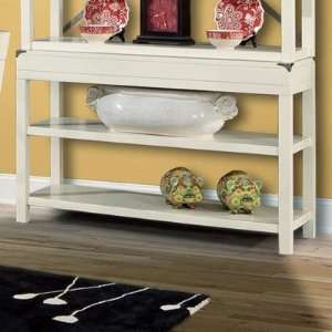 Ty Pennington Sofa Table with Moonbeam White Finish by Howard Miller 