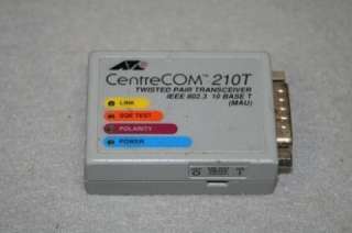 ATI CentreCOM 210T Twisted Pair Transceiver IEEE 802.3 10 Base T (MAU)